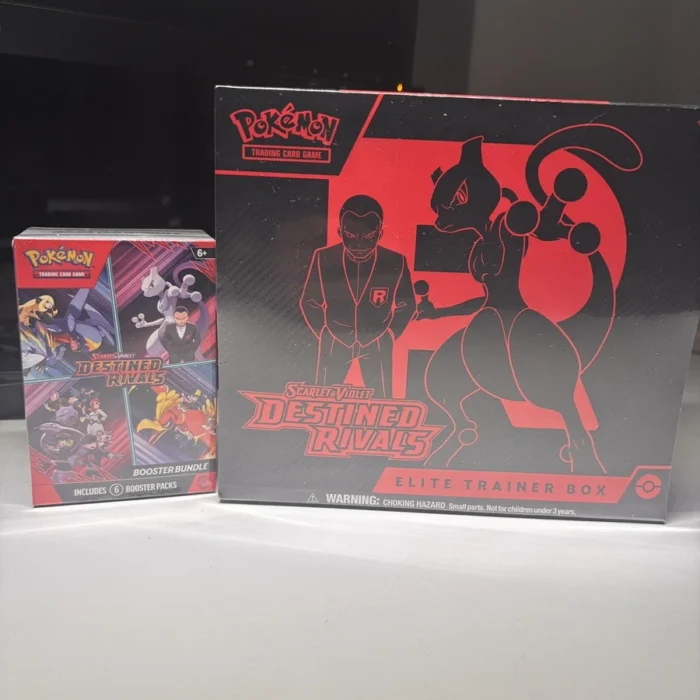 Pokemon TCG Destined Rivals Elite Trainer Box + Booster Bundle - New/Sealed
