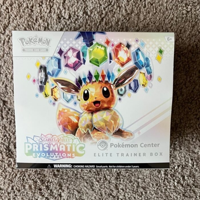 Prismatic Evolutions Pokémon Center ETB